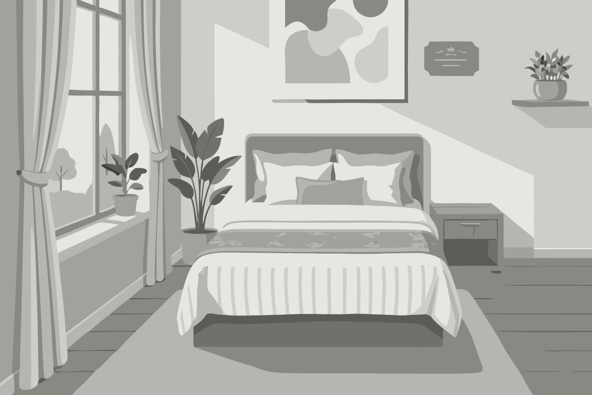 Cama en habitación compartida mixta de 8 camas con baño privado